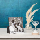 Plaque Photo Cadeau de photo d'animal de compagnie (Insitu)