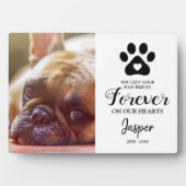 Plaque Photo Cadeau de souvenir de compagnie | En souvenir aima (Devant)