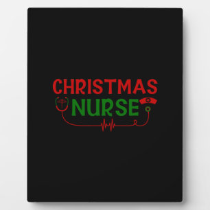 Plaque Photo Cadeau infirmière infirmière de Noël