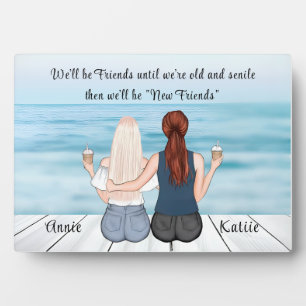 Plaque Photo Cadeau personnalisé Bohème meilleur ami personnali