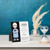 Plaque Photo Cadeau personnalisé d'achèvement du Coran (Insitu)