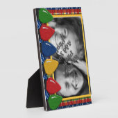 Plaque Photo Cadeau photo Cadeau de Noël (Côté)