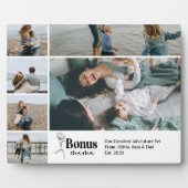 Plaque Photo Cadeau photo de coeur pour StepMom (Devant)