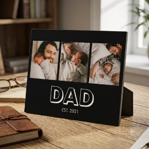 Plaque Photo Cadeau photo Papa Est 3 Souvenir de père