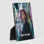 Plaque Photo Cadeau photo personnalisé (Côté)