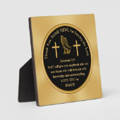 Plaque Photo Cadeaux d'appréciation du pasteur personnalisé et  (Recto)