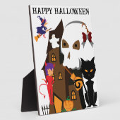 Plaque Photo Cadeaux de chats noirs (Côté)