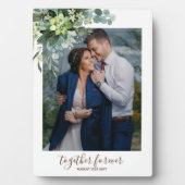 Plaque Photo Cadeaux de fête de mariée sur mesure cadeau de ver (Devant)