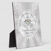 Plaque Photo Cadeaux de mariage chrétien personnalisés, Mariage (Côté)