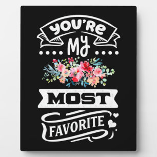 Plaque Photo Cadeaux de mariage   Vous Êtes Mon Plus Préféré