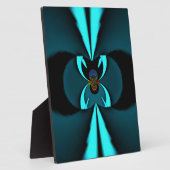 Plaque Photo Cadeaux Hakuna Matata Bouclier bleu (Côté)