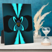 Plaque Photo Cadeaux Hakuna Matata Bouclier bleu (Côté)