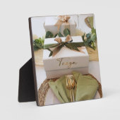 Plaque Photo Cadeaux mariages et Fiançailles (Recto)