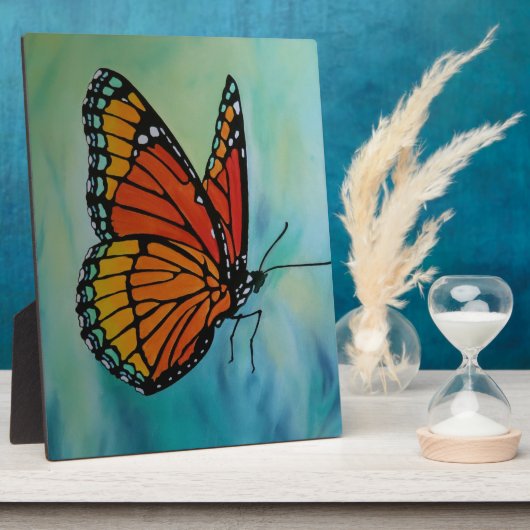 Plaque Photo Cadeaux Monarque Papillon (Côté)