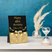 Plaque Photo Cadeaux personnalisés, quarante ans pour elle, (Côté)