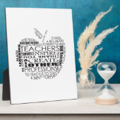 Plaque Photo Cadeaux pour enseignants (Côté)