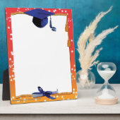 Plaque Photo Cadre de diplôme (Côté)