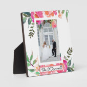 Plaque Photo Cadre de mariage (Recto)