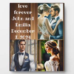 Plaque Photo Cadre pour les femmes nouvellement mariées