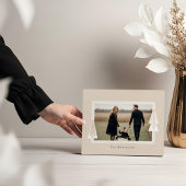 Plaque Photo Cadres en bande moderne À feuillage persistant Arb