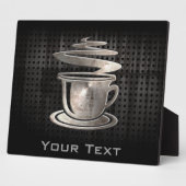Plaque Photo Café chaud ; Cool (Côté)