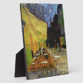 Plaque Photo Café nocturne de Van Gogh (Côté)