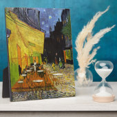 Plaque Photo Café Terrasse à Night Van Gogh (Côté)