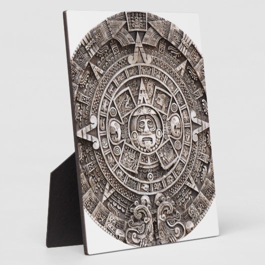 Plaque Photo Calendrier maya (Côté)