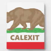 Plaque Photo Calexit (Devant)