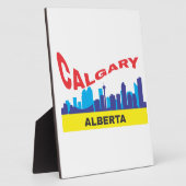 Plaque Photo Calgary (Côté)