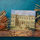 Plaque Photo Calke Hall, Derbyshire, Siège de Sir Henry Harp (Côté)