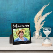 Plaque Photo Calligraphie noir et blanc meilleure Nonna jamais (Insitu)