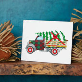 Plaque Photo Camion de Christma (Côté)