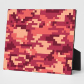 PLAQUE PHOTO CAMO NUMÉRIQUE DÉSERT MARTIAN / CAMOUFLAGE (Côté)