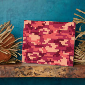 PLAQUE PHOTO CAMO NUMÉRIQUE DÉSERT MARTIAN / CAMOUFLAGE (Côté)