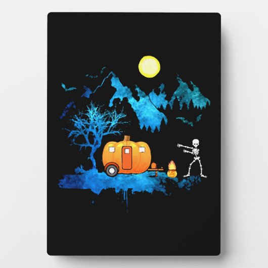 Plaque Photo campeleton halloween (Devant)