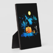 Plaque Photo campeleton halloween (Côté)