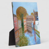 Plaque Photo Canal Bruges (Côté)
