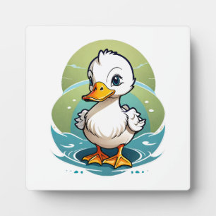 Plaque Photo canard-colvert