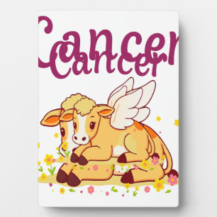 Plaque Photo Cancer Zodiac Vache Png, Cancer mignon