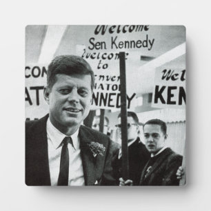 Plaque Photo Candidat Kennedy