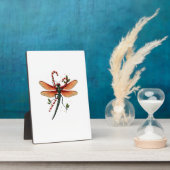 Plaque Photo Candy Cane Dragonfly (Côté)