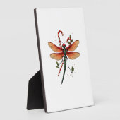 Plaque Photo Candy Cane Dragonfly (Côté)