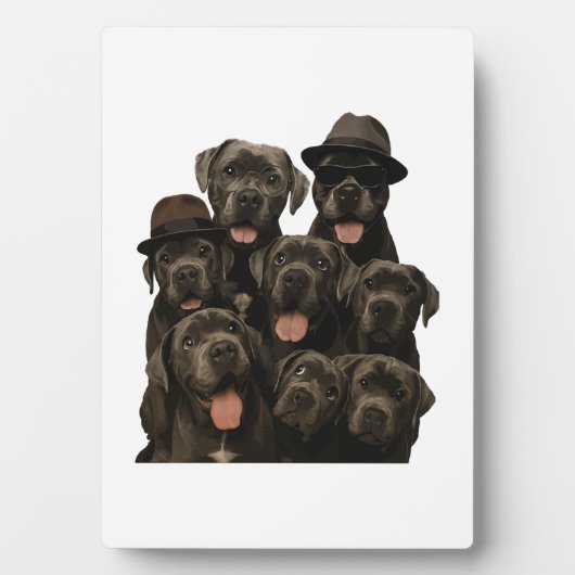 Plaque Photo Cane Corso (Devant)