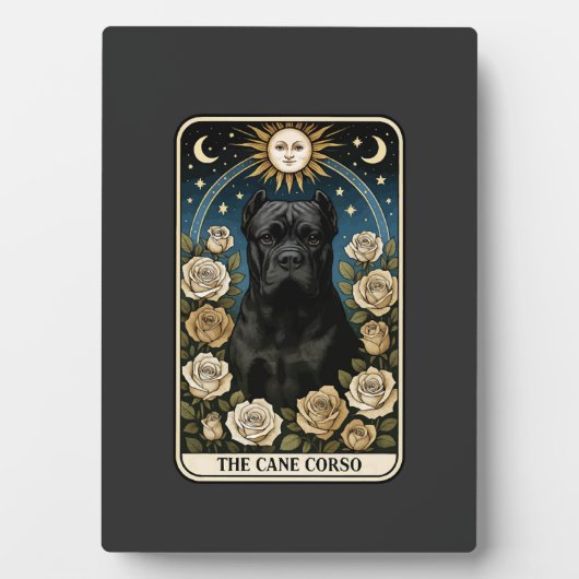 Plaque Photo Cane Corso (Devant)