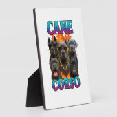 Plaque Photo Cane Corso (Côté)