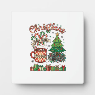 Plaque Photo Canne à sucre de Noël Canne de Noël Cacao Chaos Ar