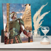 Plaque Photo Capitaine Moroni (Côté)