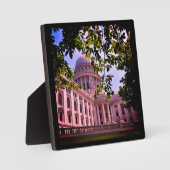 Plaque Photo Capitole de l'État du Wisconsin (Recto)