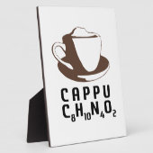 Plaque Photo Cappuccino chimique (Côté)